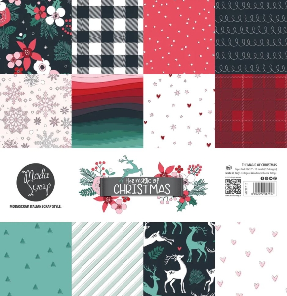 Modascrap Paper Pack - The Magic of Christmas