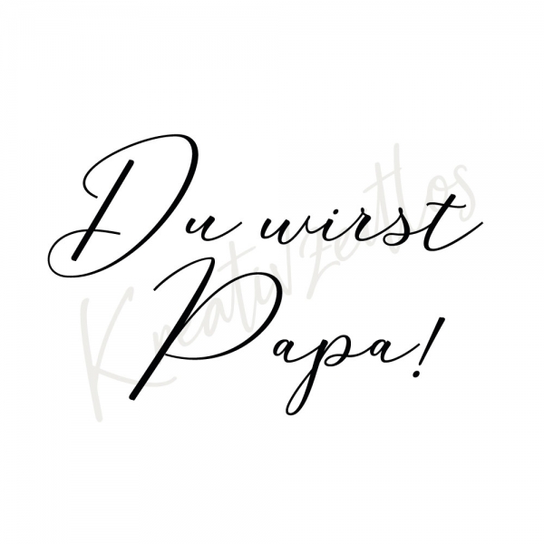 Kreativzeitlos Rubbellos Papa