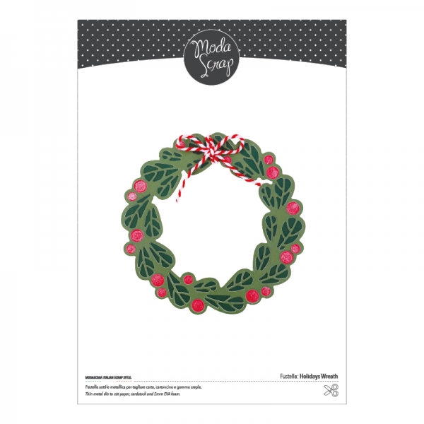 Modascrap Fustella Holidays Wreath