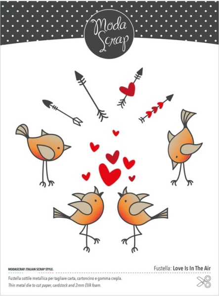 Modascrap Fustella Love is in the Air