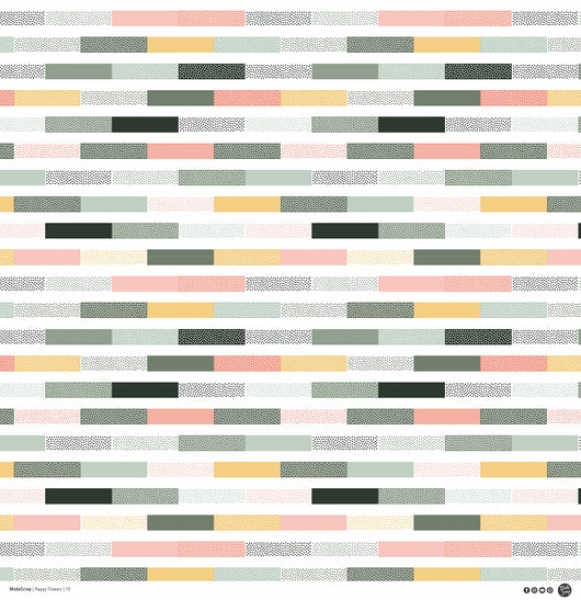 Modascrap Paper Pack 12x12 - Happy Flowers