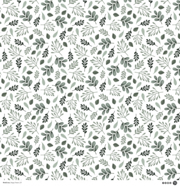 Modascrap Paper Pack 12x12 - Happy Flowers