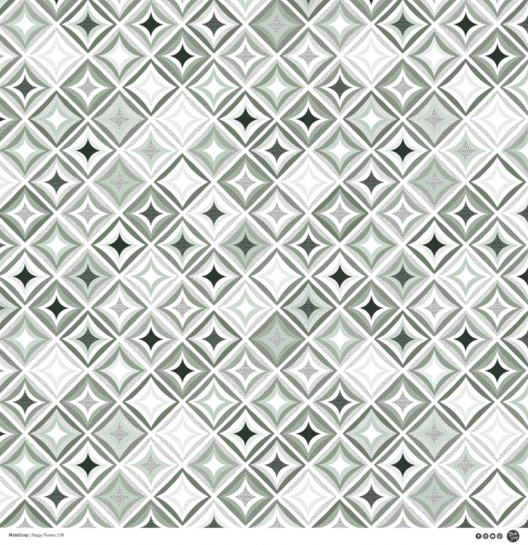 Modascrap Paper Pack 12x12 - Happy Flowers